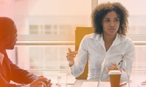 B2B professionals in a meeting